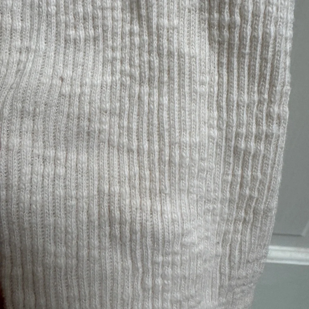 Old Navy 3T Cream Girls Waffle-Knit Leggings Pants with Lace Ankle